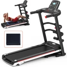 Electric Treadmill Bundle with Rack