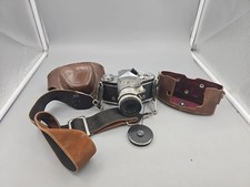 Exakta Vintage VX Varex IIa 35mm Film SLR Camera, Carl Jena Lens Germany