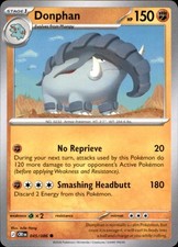 Donphan Common ME04: Chaos Rising 045/086 NM