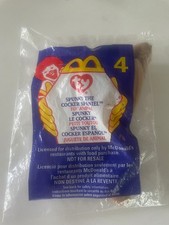 Spunky Cocker Spaniel 4 1999 Ty McDonalds Mini Teenie Beanie Babies Sealed New