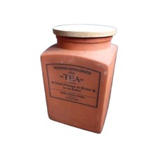 VINTAGE 'HENRY WATSON POTTERY' KITCHEN WARE, TEA JAR