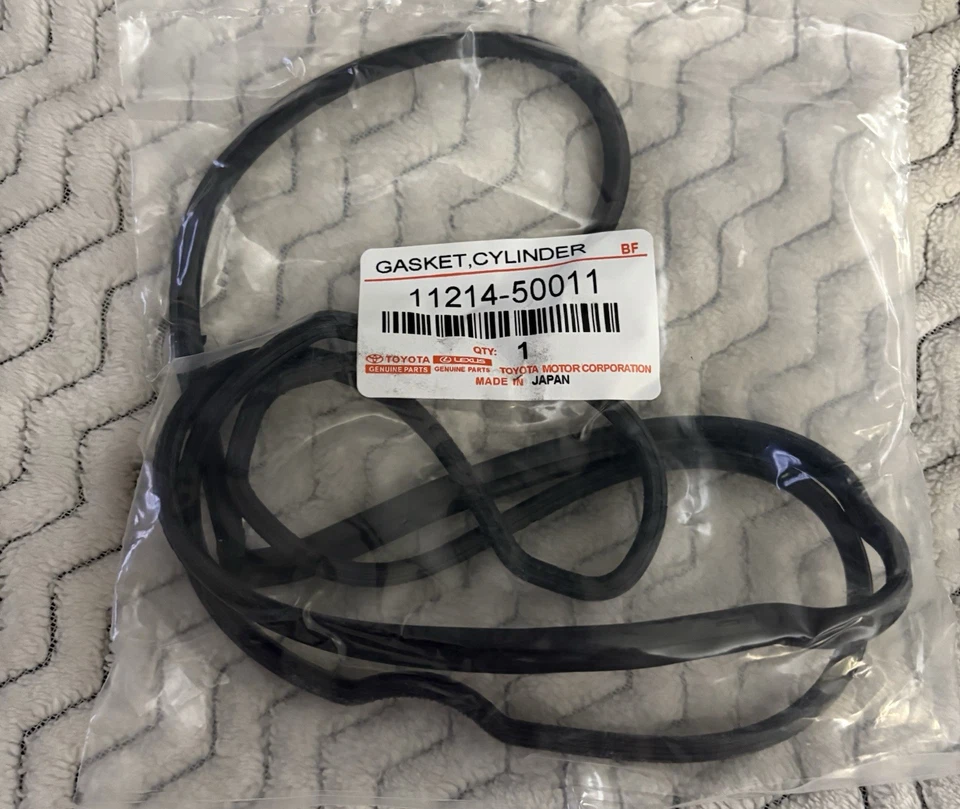 Junta de cubierta de válvula GENUINA Toyota + arandela + sello de tubo de bujía Foto 3 de 4