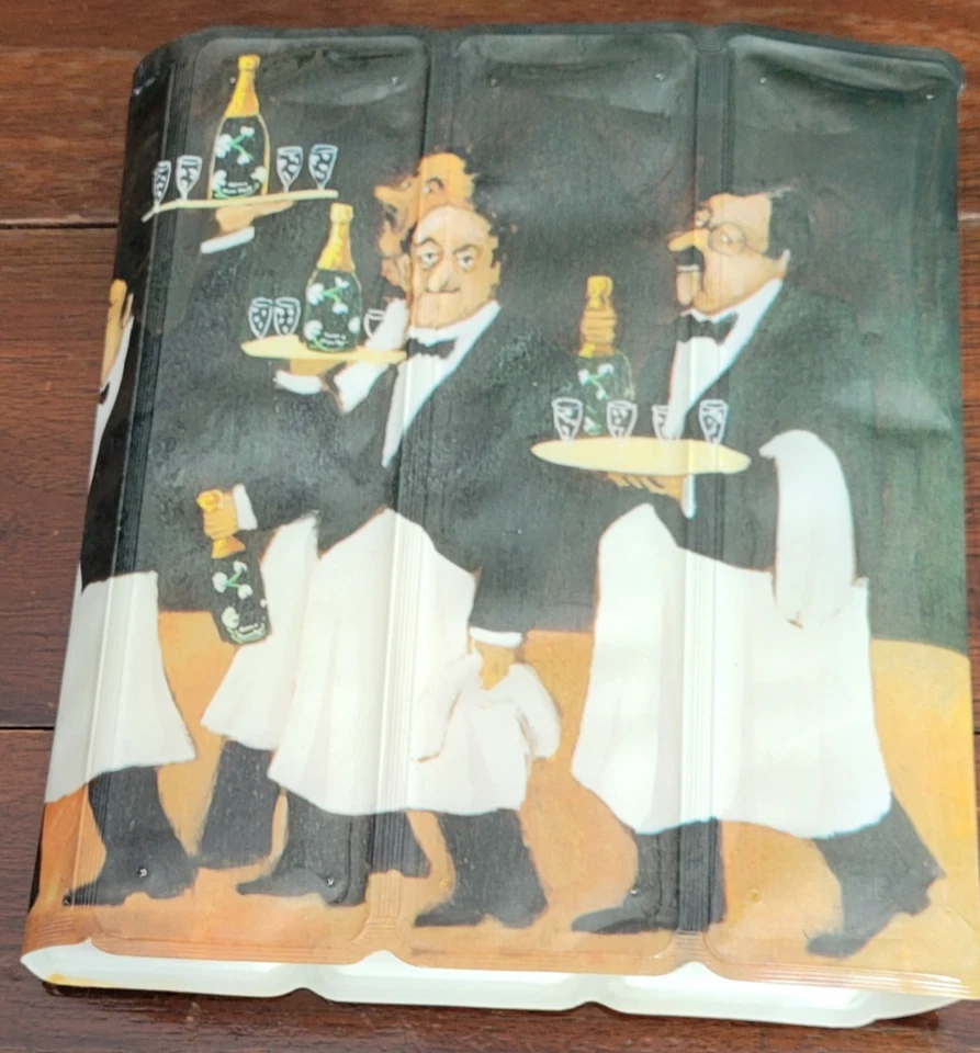 Vacu Vin - Enfriador rápido de vino de hielo - Guy Buffet carga de la brigada de botellas de flores Foto 3 de 3