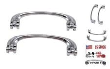 BestParts 1 Pair Chrome Interior Door Pull Handle - Left and Right Universal