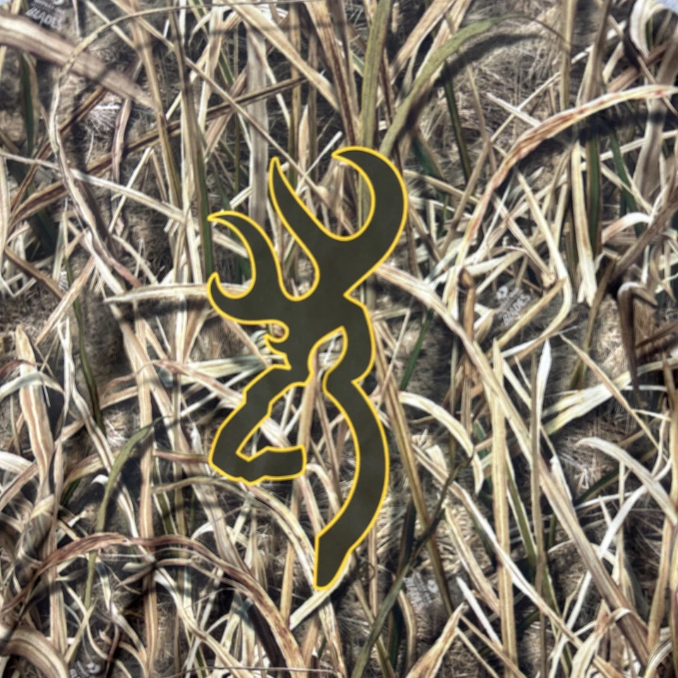 Browning Shirt Mens XXL Camo Blades Mossy Oak Shadow Grass Short Sleeve Hunting - Image 4 of 4