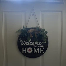 welcome to our home sign