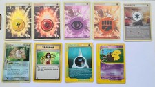 9x Pokemon Karten - Holo - deutsch - Letarking - 6xEnergy - Traumato -Erika