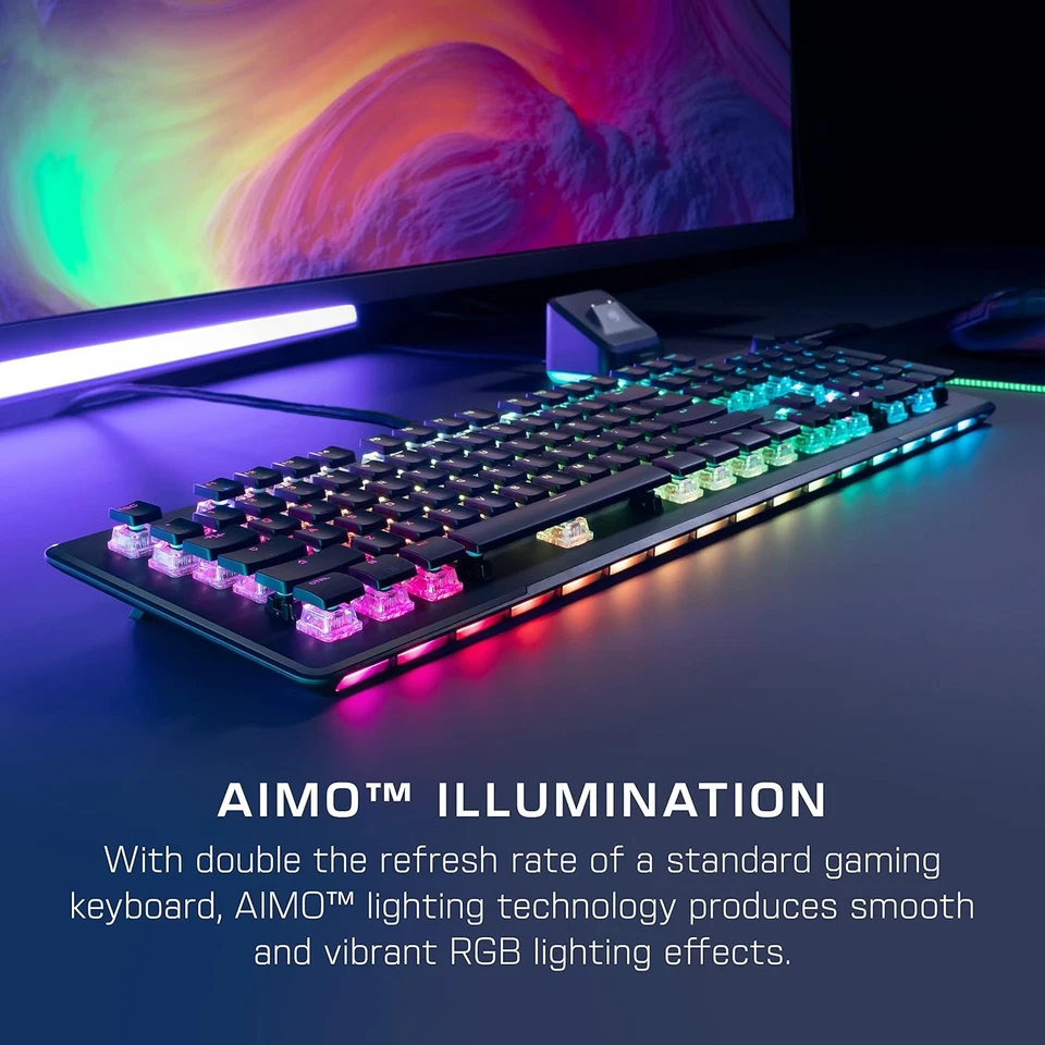 Roccat Vulcan II Max – Optical-Mechanical PC Gaming Keyboard with Customizable R - Image 4 of 4