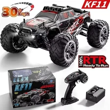 1:16 KF11 RC Car 2.4G 4WD Brushed High Speed Electric Off-Road RC Truck Toy