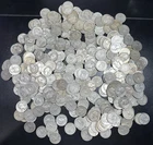 1932-1964 PDS 90% Silver Washington Quarter Lot of $86 Face Value, 344 Coins