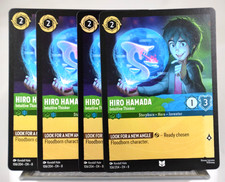 Disney Lorcana TCG Reign of Jafar Hiro Hamada Intuitive Thinker 106/204 UC x4
