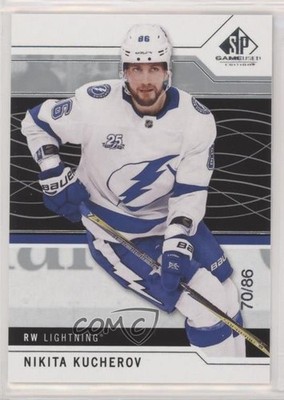 2018-19 Upper Deck SP Game Used 70/86 Nikita Kucherov #2 0a02