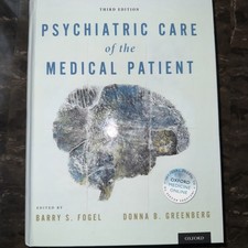 Psychiatric Care of Medical Patients - Hardco...