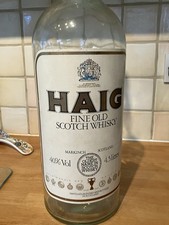 Haig Fine Old Scotch Whisky Empty Bottle