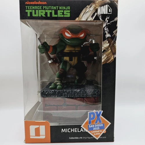 Teenage Mutant Ninja Turtles SDCC 8" Statue Diorama Exclusive - Michaelangelo