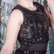 Contemporary, Jazz, Tap, Musical Theater Dance Costume, Medium Adult, Black