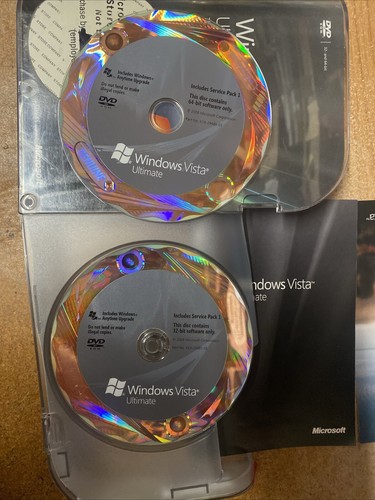 Microsoft Windows Vista Ultimate 32/64 Bit Service Pack 1 Full Retail - Picture 4 of 4
