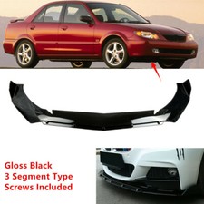 Fit For Mazda Protege 1998-2003 Front Bumper Lower Lip Spoiler Splitter Black