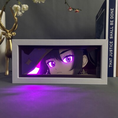 GENSHIN IMPACT LED Night Light / Table Light - Mona - Desk Art