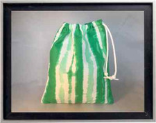 Gymnastics Leotard Grip Bags / Green Tie Dye Gymnast Birthday Goody Bag