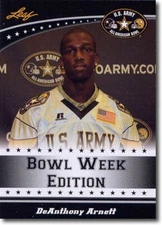 (25) 2011 DEANTHONY ARNETT Leaf US Army All-American RCs TENNESSEE