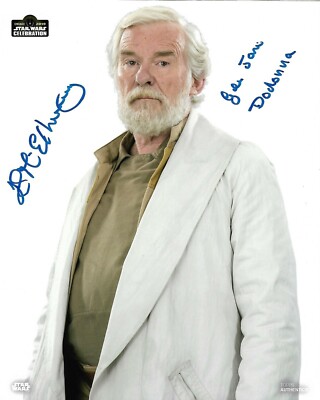 Star Wars Topps Ian McElhinney General Dodonna signiert 8 x 10 Foto