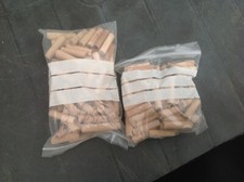 TWO NEW BAGS OF WOODEN DOWELS