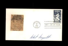 Whit Wyatt Signed 1983 FDC Babe Ruth Cache First Day Cover Autograph