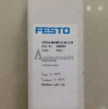 1PC Festo CPE14-M1BH-5/3G-1/8 Pneumatic Solenoid Valve 24VDC 196937