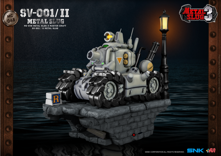 SV-001/II Metal Slug 4 Vehicles Tank Resin Model New LDE Stock