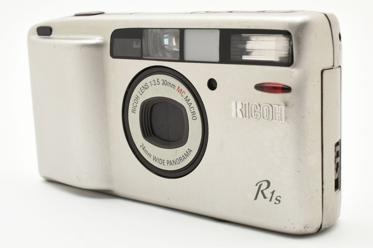RICOH R1s シルバー READ [ NEAR MINT ] Ricoh R1s Silver Point & Shoot 35mm Film