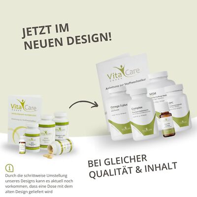 VitaCare 21-Tage-Stoffwechselkur (HCG -Diät) mit Globuli