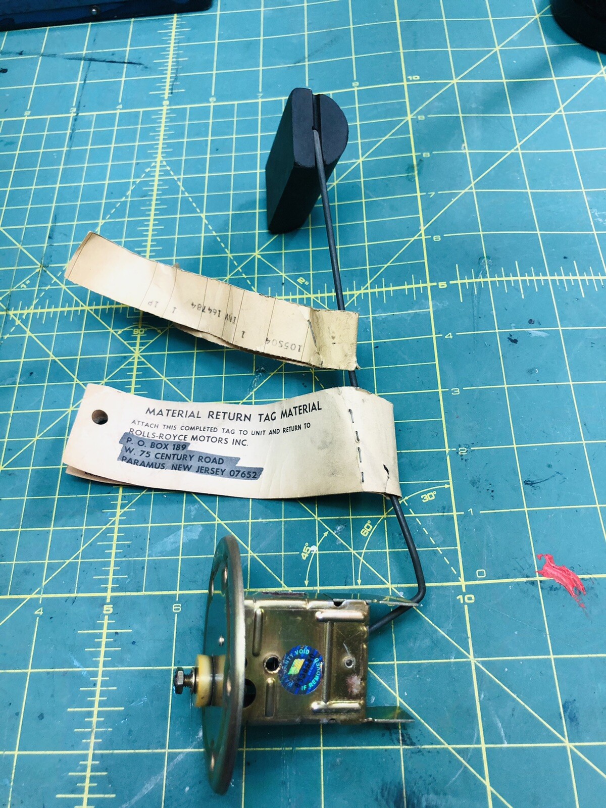 ROLLS ROYCE BENTLEY VONTAGE FUEL LEVEL SENDER RH2760 VDO NOS NLA