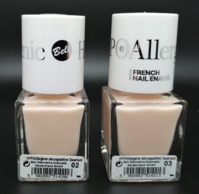 Bell Hypoallergenic: French Nail Enamel - Nagellack - Farbauswahl - 10 g