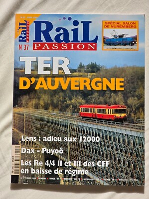 Rail Passion magazine no. 37 Mar 2000 (Chemins de fer Francais,France) (ref2904)