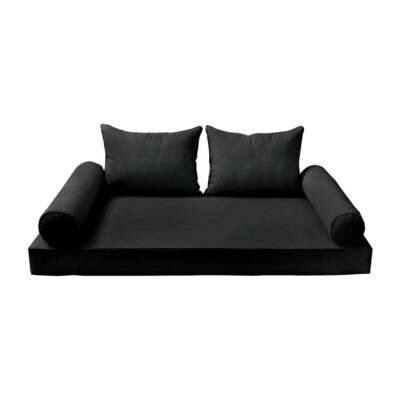 *COVER ONLY*-Style 4 Daybed Mattress Bolster Pillow Covers Same Pipe Full-AD109