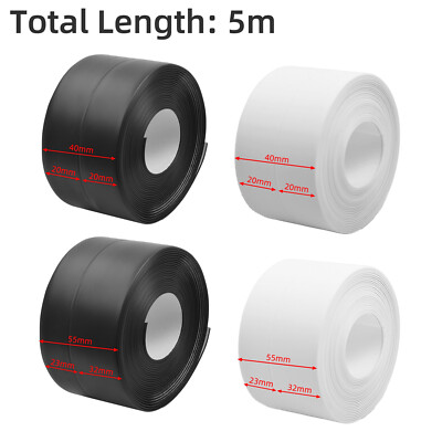 Weichsockelleiste Selbstklebend 32x23mm 20x20mm PVC Sockelleiste Knickleiste 5m