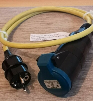 GIFAS Electric 201637 CEE-Kupplung + Stromstecker NPC31 mit ÖLFLEX-Kabel