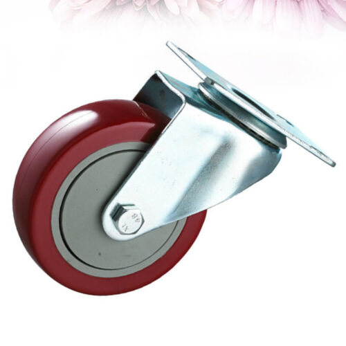 2 PCS Small Caster Wheels Swivel Wheels Heavy Duty Castor Wheels