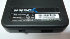 Sabrent USB 3.0 to 2.5 SATA SSD Hard Drive Enclosure, Black EC-UASP 