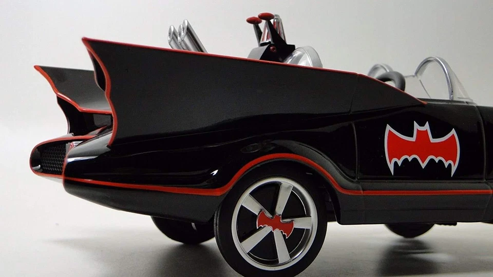 Miniature Batman Batmobile Pedal Car "Too Small For Child To Ride On" Metal Body - Image 4 of 4