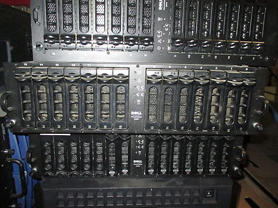 CD886 Dell Powervault 220S SCSI Storage Array AMP01 15x HDD SLOT EMPTY CHASSIS