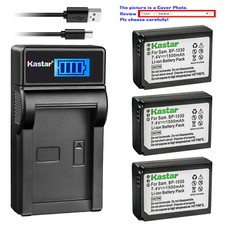 Kastar Battery LCD USB Charger for Samsung BP1030 BP1130 Samsung NX310 Camera