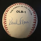 Paul Blair Signed Baseball Ball