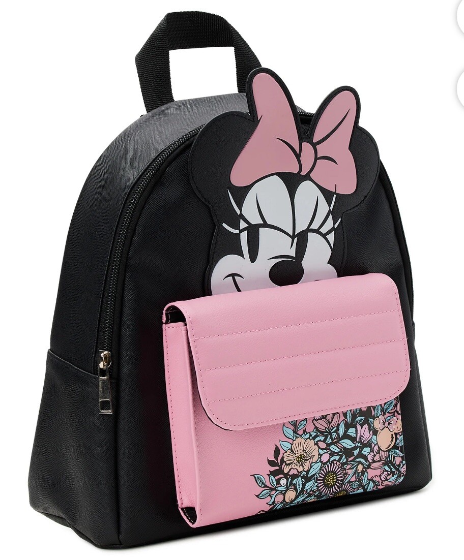 Bioworld Disney Minnie Mouse Black & Pink Graphic Mini  display picture 3