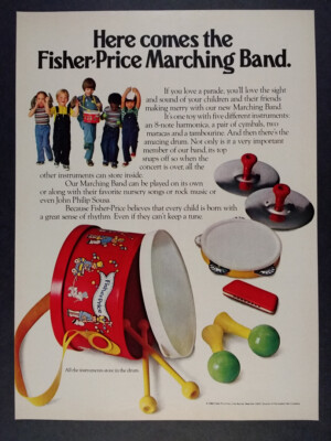 fisher price marching band
