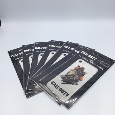*Lot Of 7 *Call of Duty Black Ops Decal - Phone, Laptop, Window, Game System, 6 