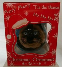 NEW Himalayan Cat Ornament Christmas Ball from E&S Pets