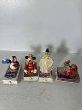 4 Different McDonalds Happy Meal Disney VHS Train Toys Mickey