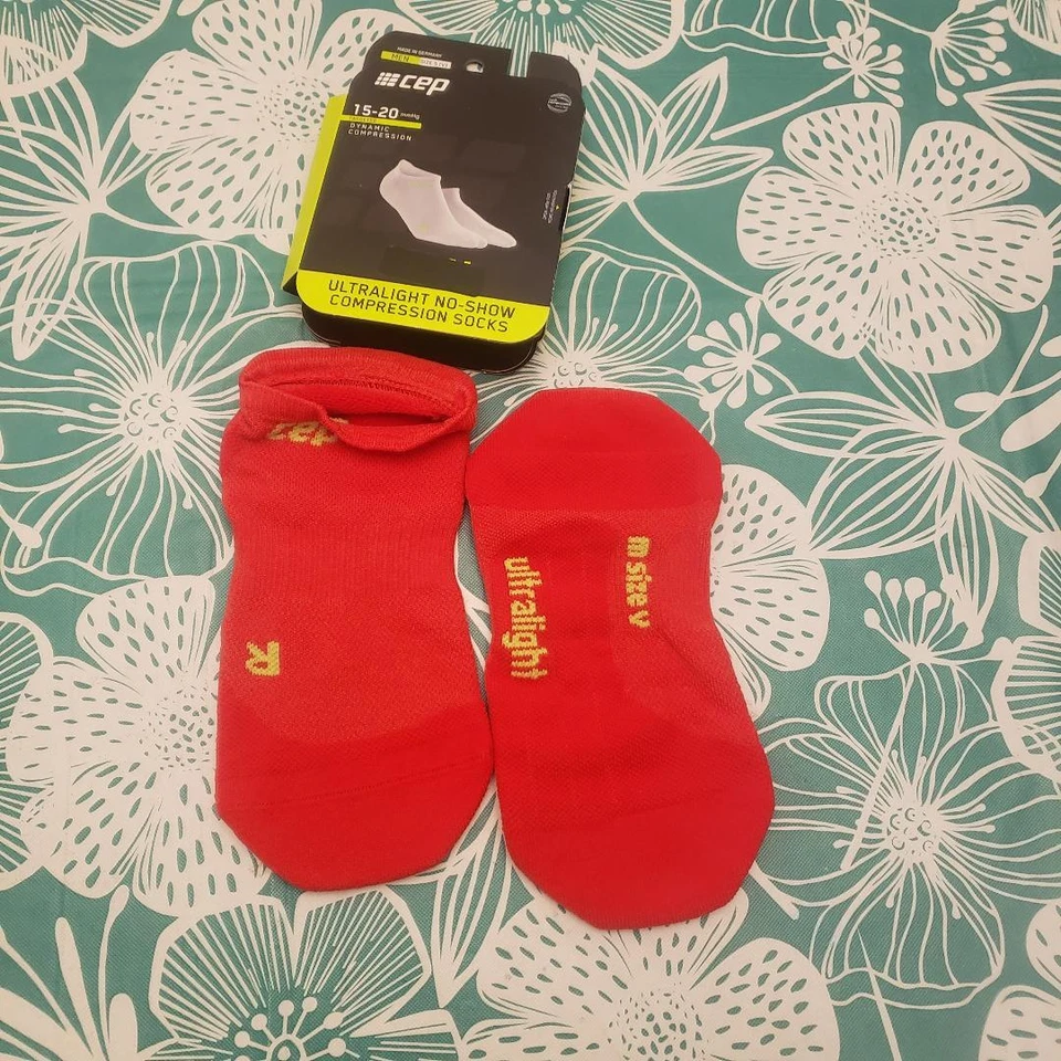 Calcetines de compresión CEP No-Show Dynamic Performance 15-20 para hombre Elige talla/color Foto 4 de 4